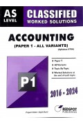 GCE A Level Classified Accounts Paper 1